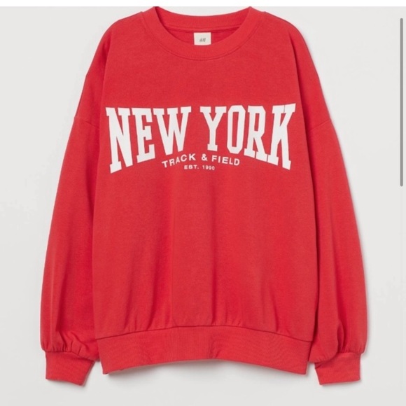 H&M new york print sweatshirt - Picture 2 of 3